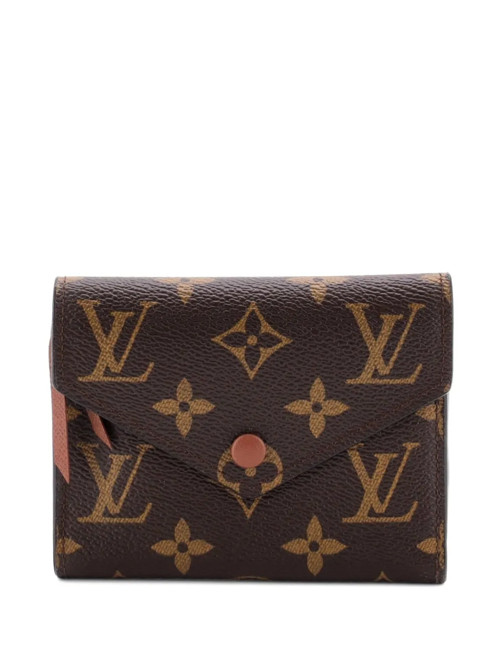Louis Vuitton Pre-Owned Victorine Wallet Monogram Canvas small wallets - Marrone