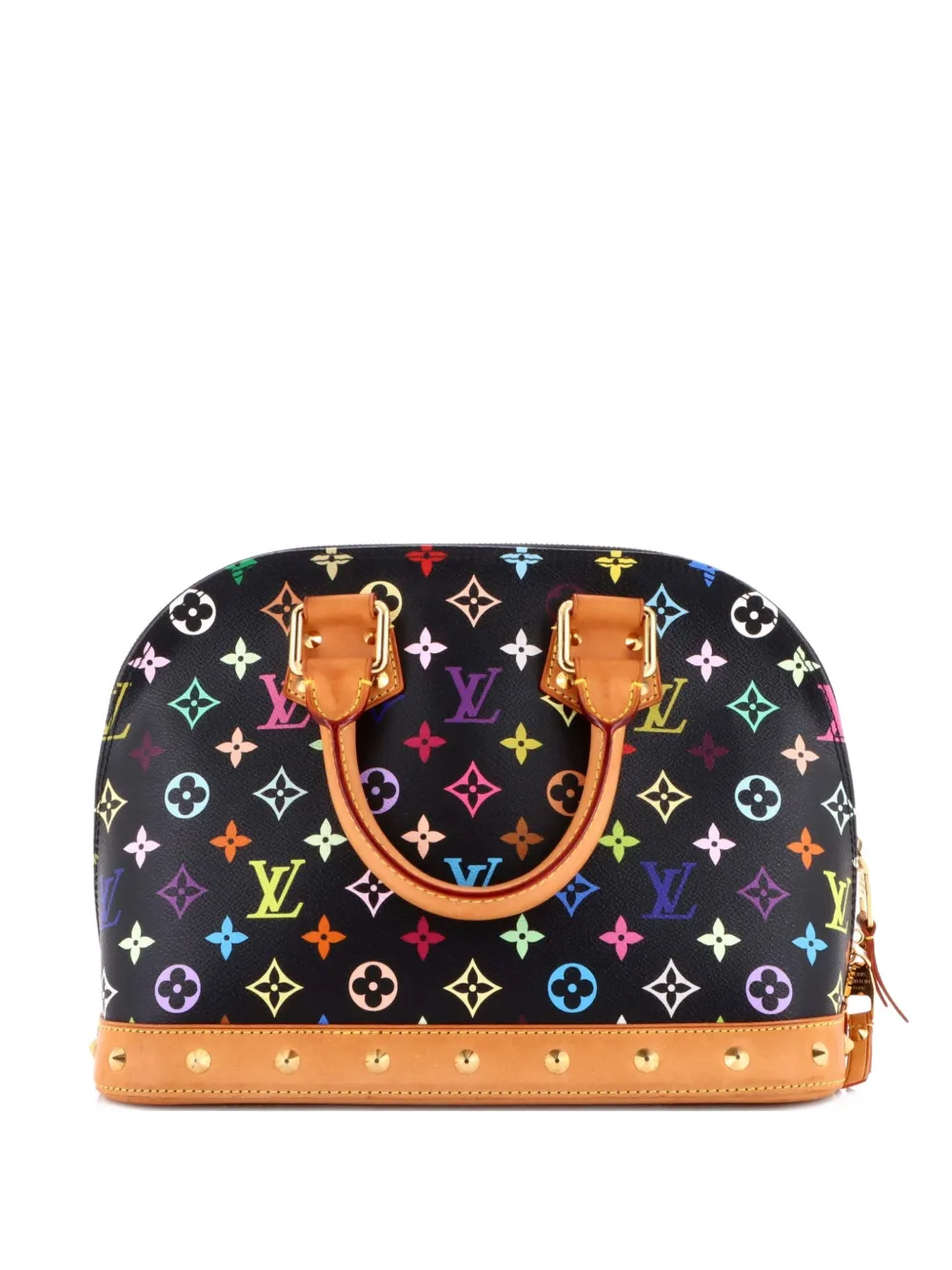 Louis Vuitton Pre-Owned Alma NM Handbag Monogram Multicolor PM satchel - Nero