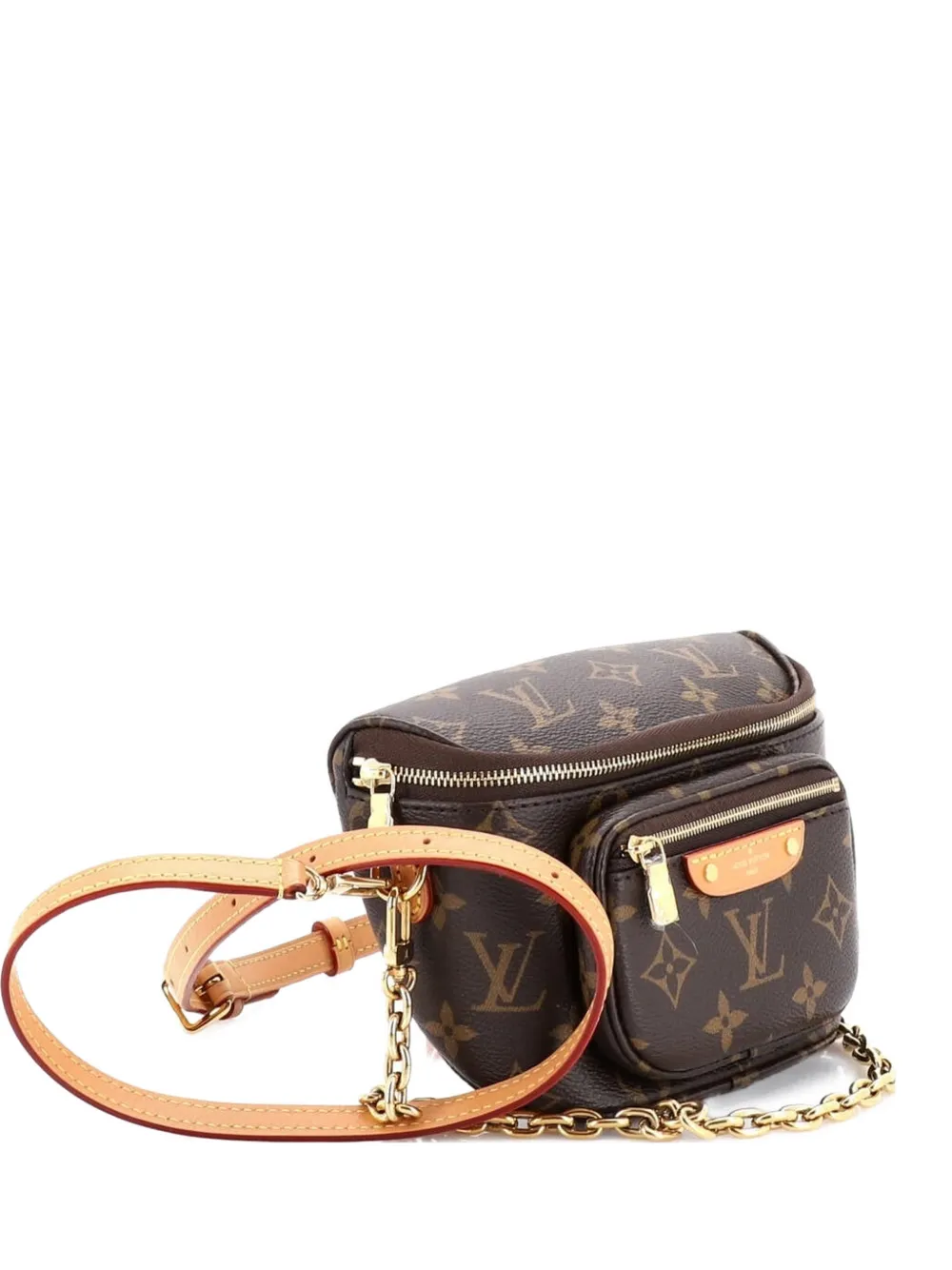 Louis Vuitton Pre-Owned Bum Bag Monogram Canvas Mini belt bag - Marrone