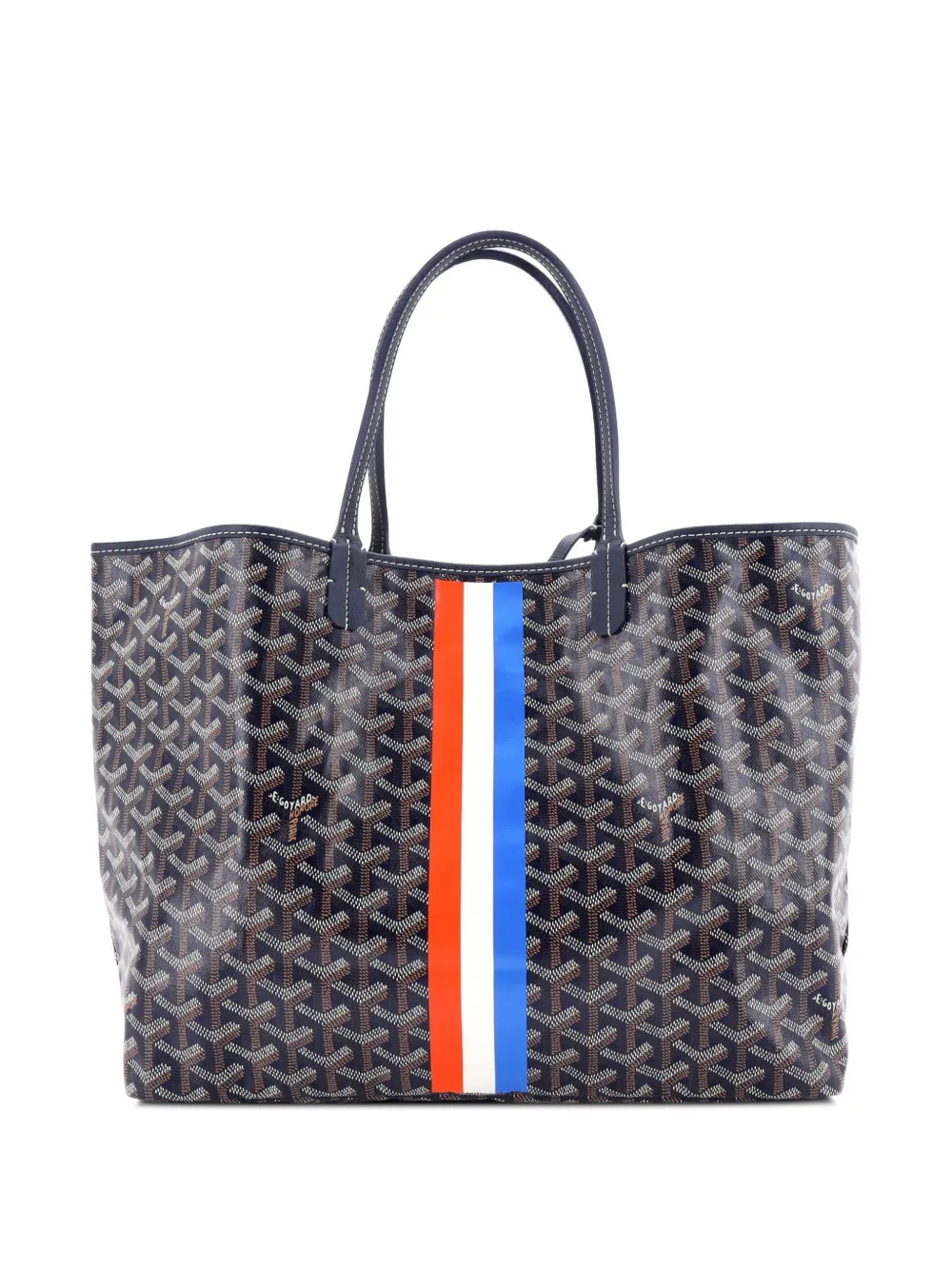 Goyard Pre-Owned Saint Louis Coated Canvas PM tote bag - Blu