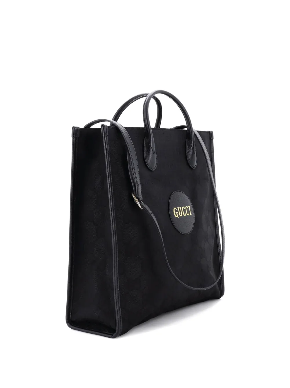Gucci Pre-Owned Off The Grid GG Econyl Long tote bag - Nero