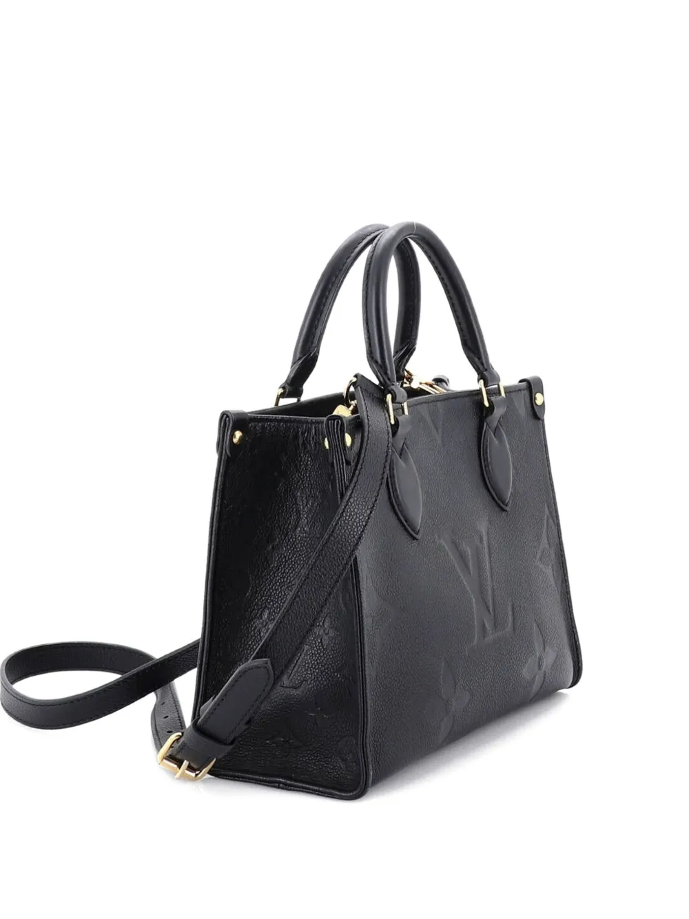 Louis Vuitton Pre-Owned OnTheGo Tote Monogram Empreinte Giant PM shoulder bag - Schwarz