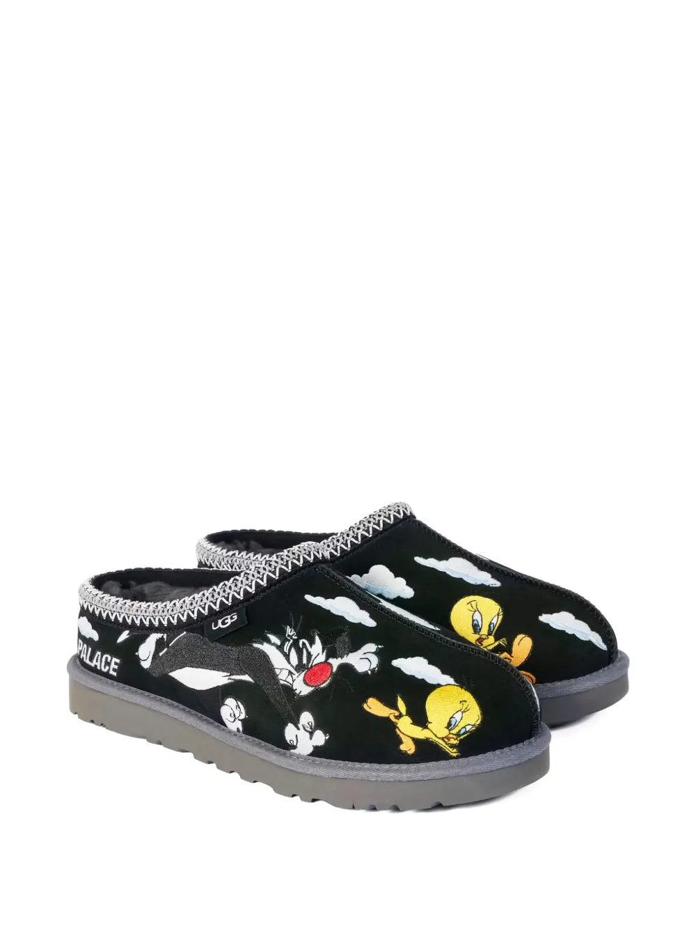 UGG x Looney Tunes Tasman Slipper - Schwarz
