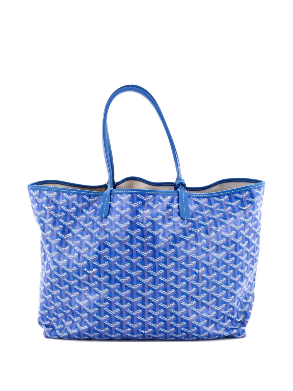 Goyard Pre-Owned Saint Louis Coated Canvas PM tote bag - Blu