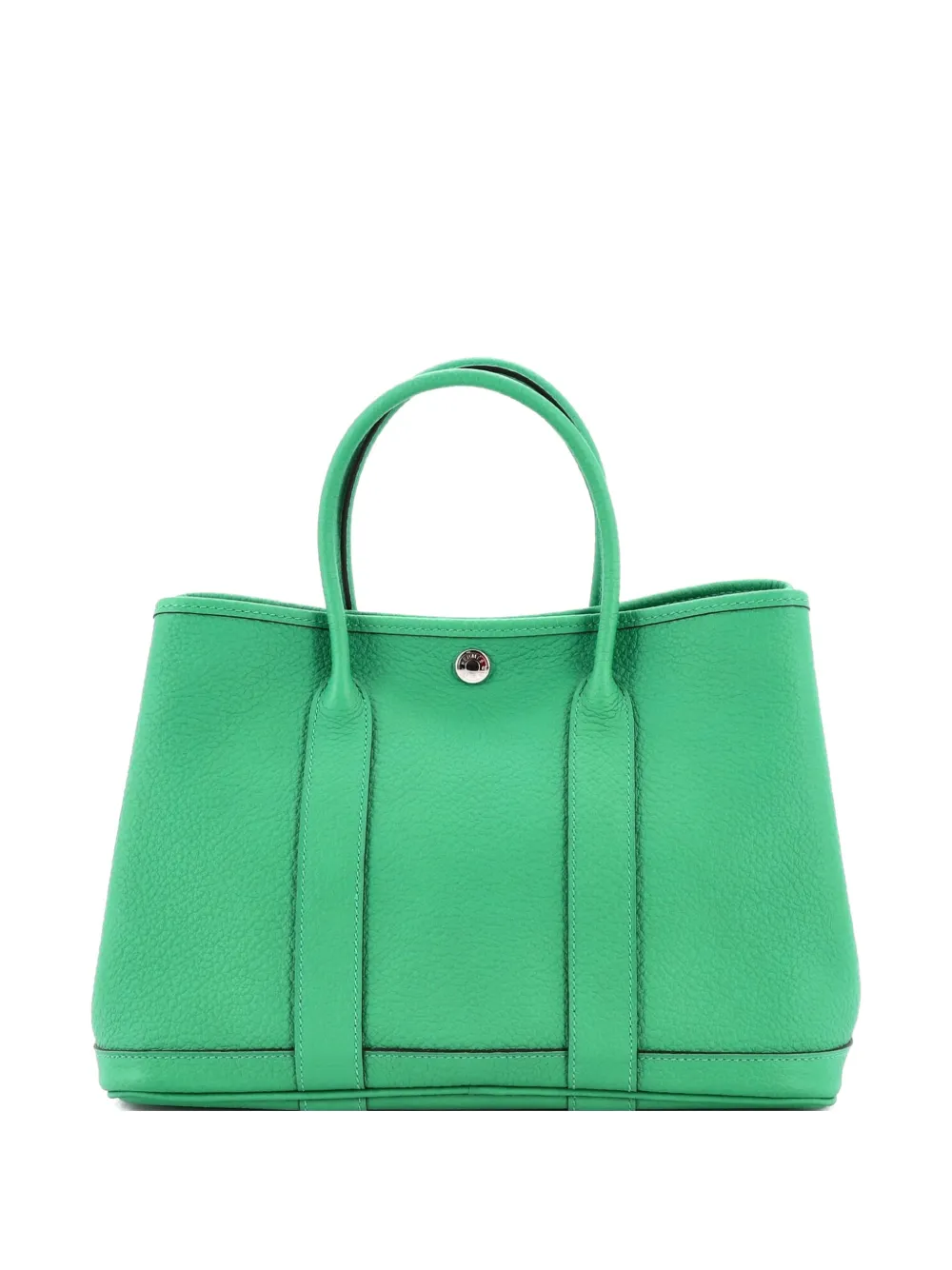 Hermès Pre-Owned Garden Party Leather 30 tote bag - Verde