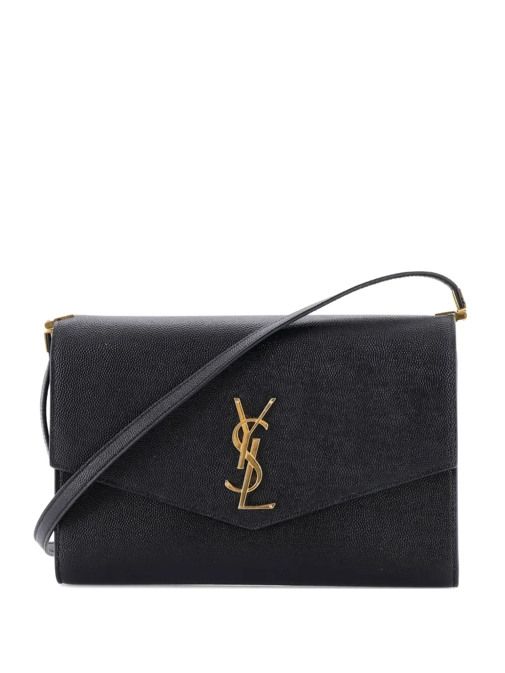 Saint Laurent Pre-Owned Uptown Leather Mini crossbody bag - Nero