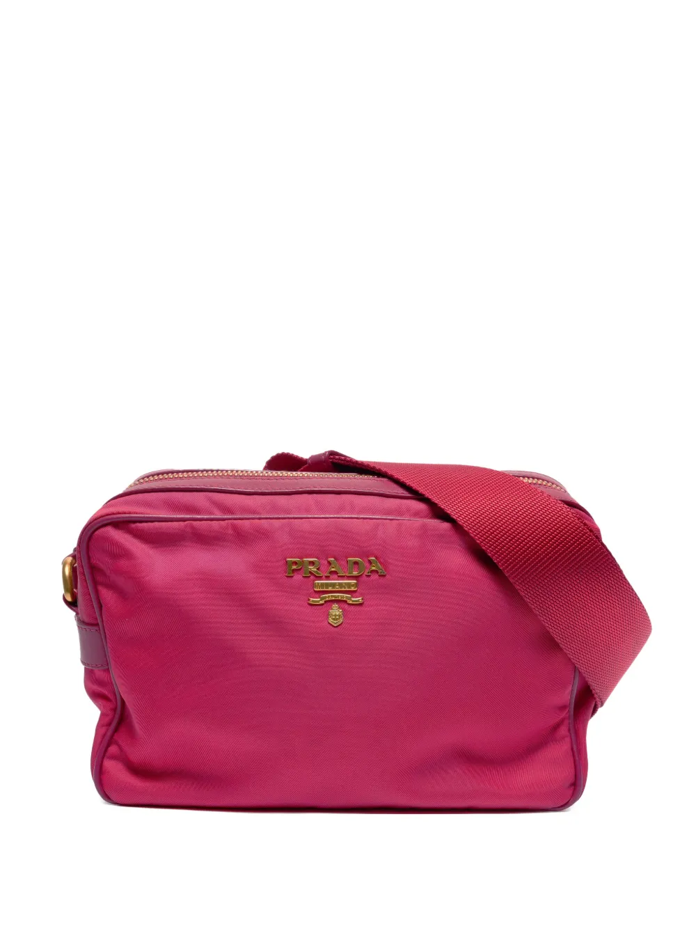 Prada Pre-Owned 2010s logo shoulder bag - Rosa