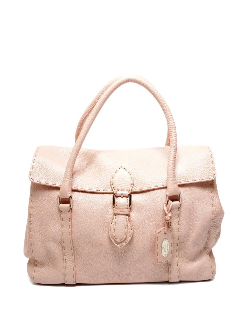 Fendi Pre-Owned 2000s Selleria leather tote bag - Rosa