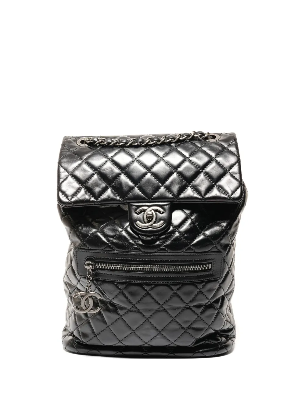 CHANEL Pre-Owned 2016-2017 matelasse backpack - Nero