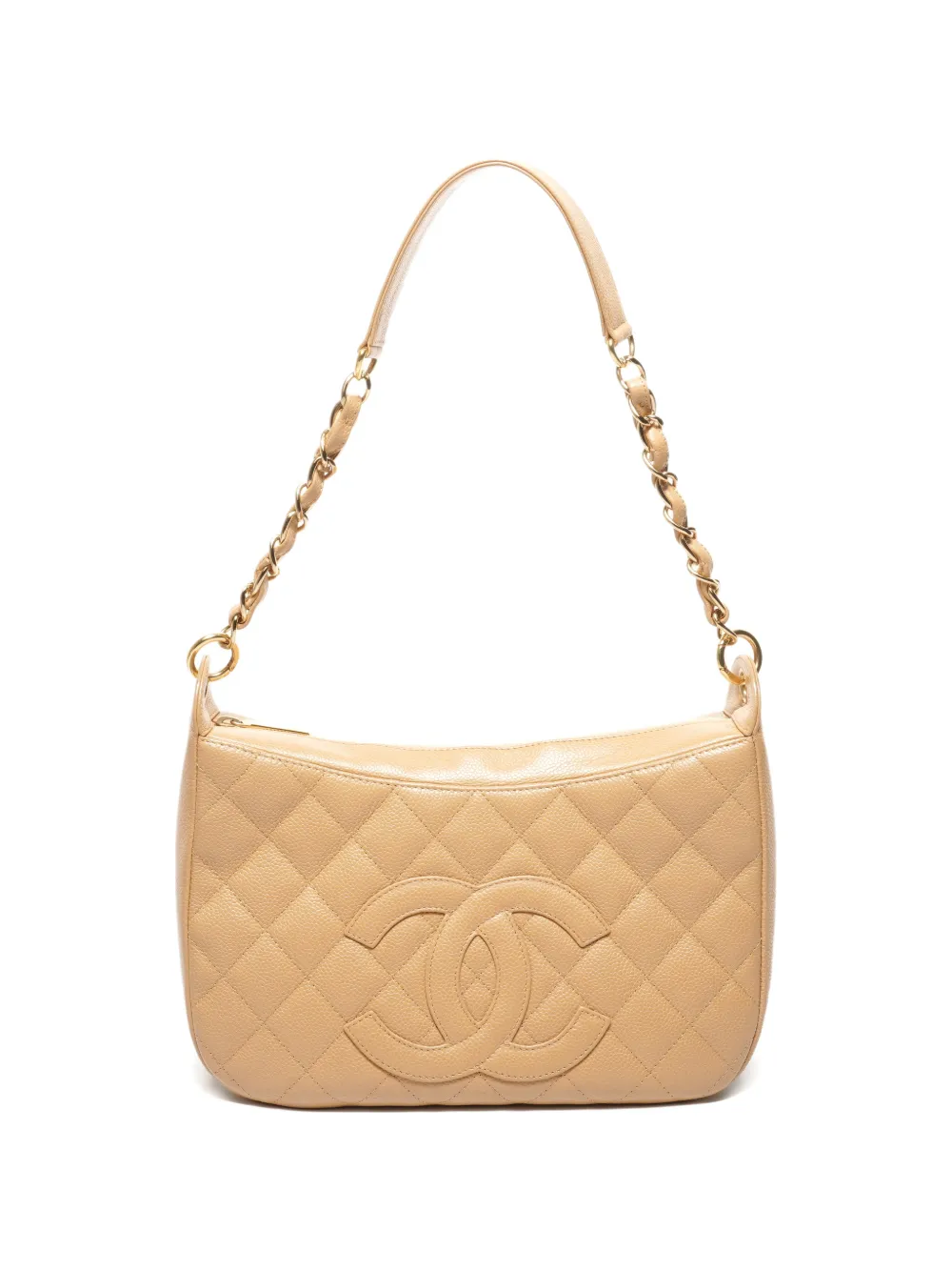 CHANEL Pre-Owned 2003-2004 CC mark shoulder bag - Marrone