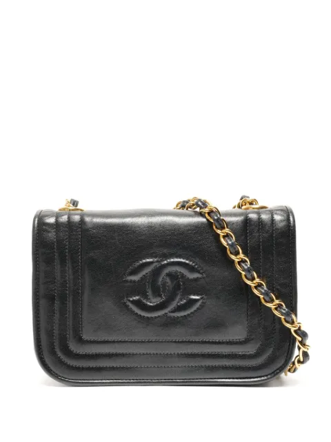 CHANEL Pre-Owned 1986-1988 mini logo croosbody bag