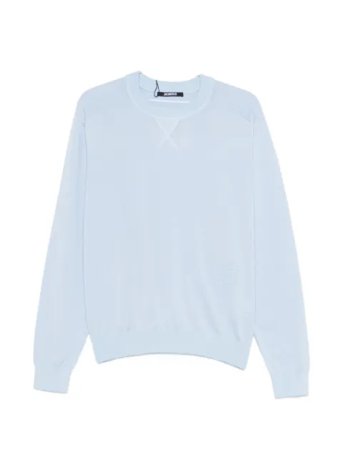 Jacquemus logo-embroidered top