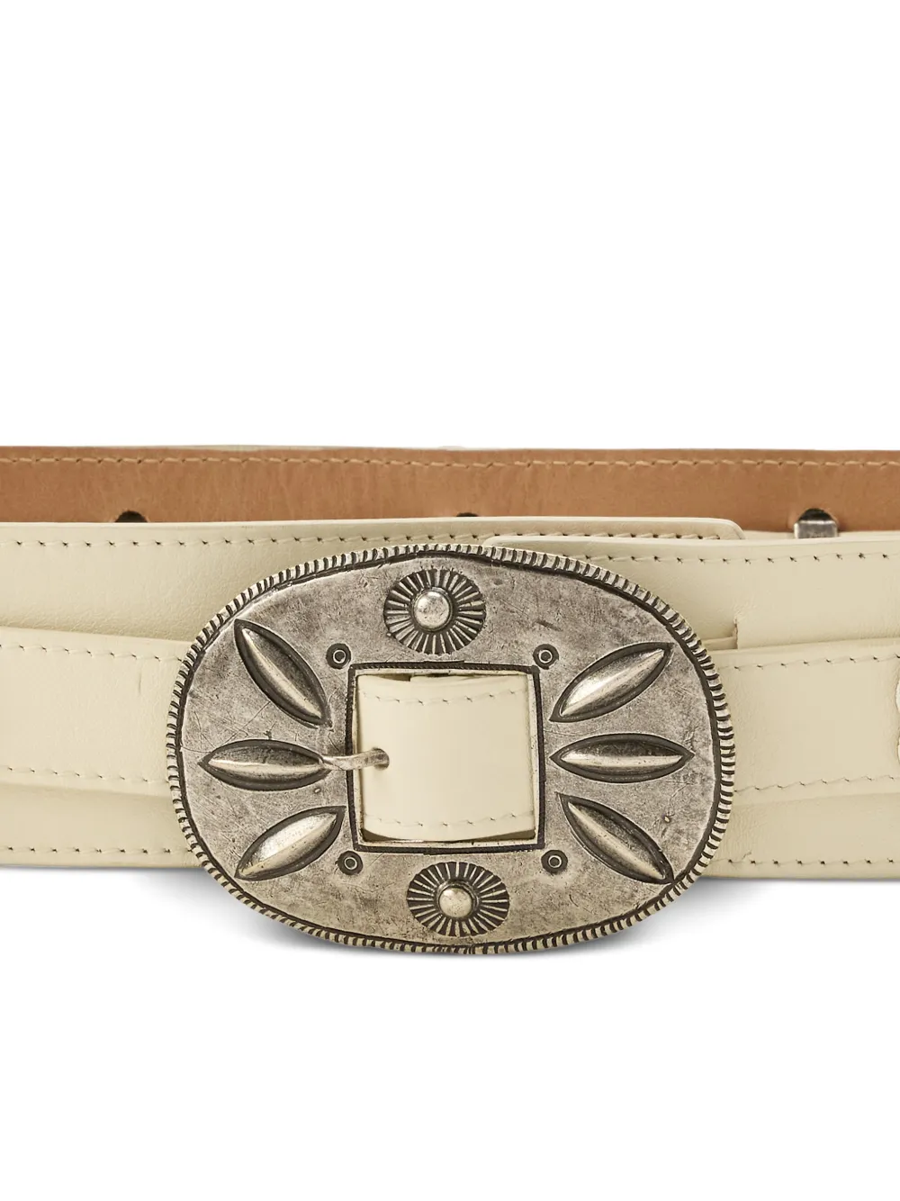 Cast Concho Leather Belt