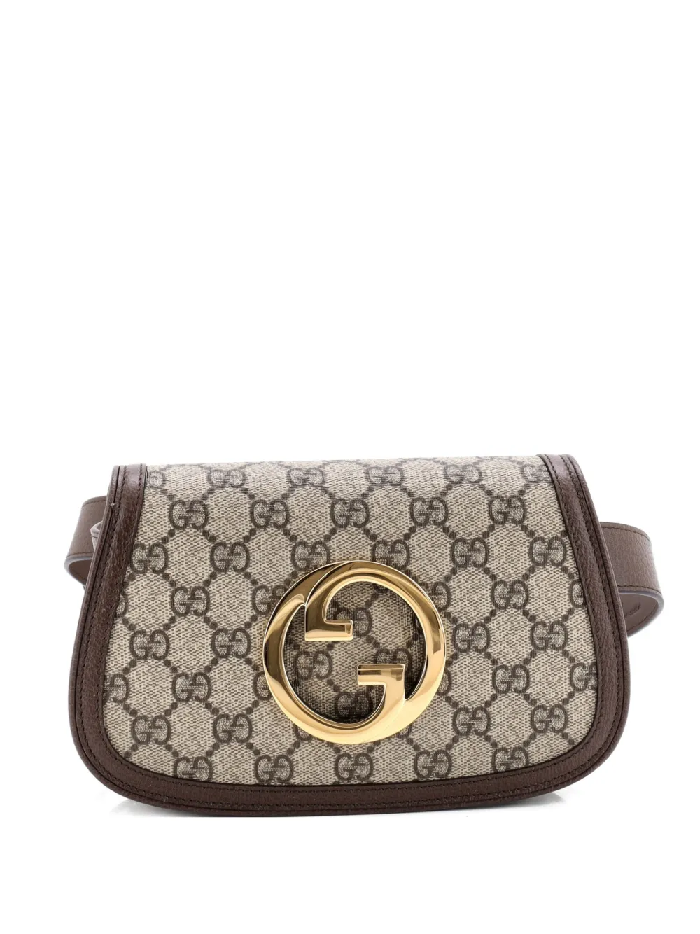 Gucci Pre-Owned Blondie GG Coated Canvas belt bag - Marrone