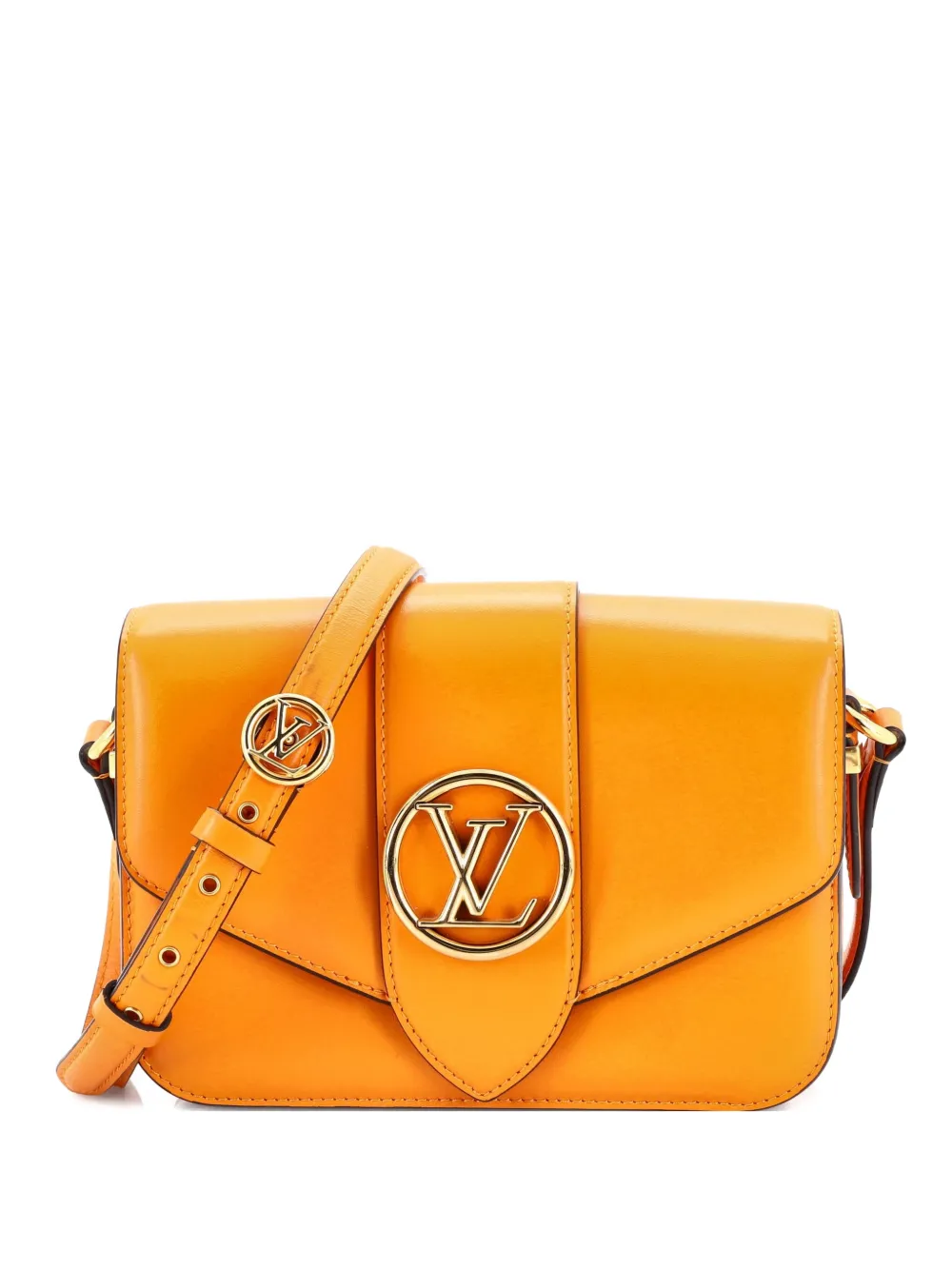 Louis Vuitton Pre-Owned LV Pont 9 Bag Leather crossbody bag - Arancione
