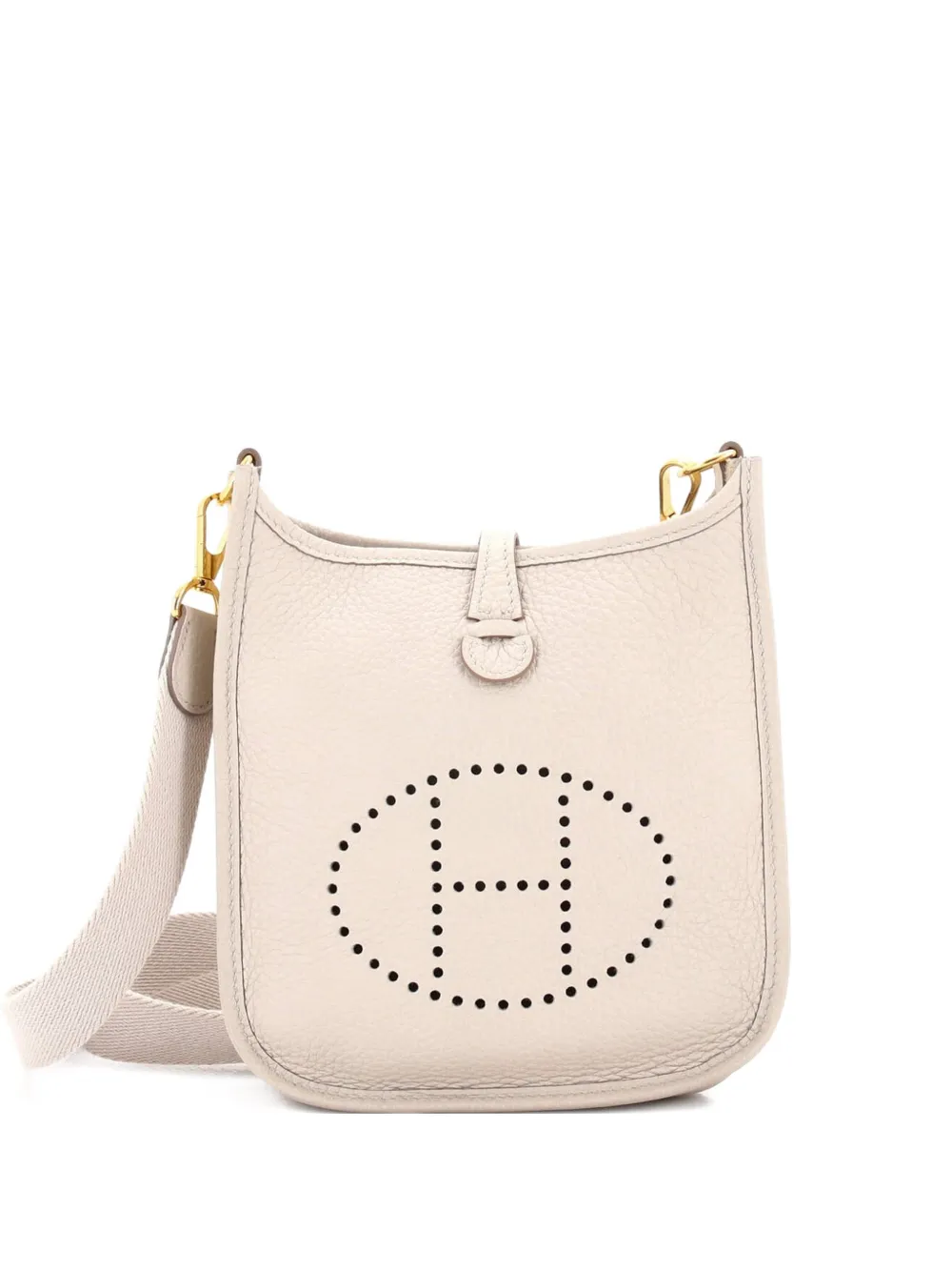 Hermès Pre-Owned Evelyne Bag Gen III Clemence TPM crossbody bag - Toni neutri