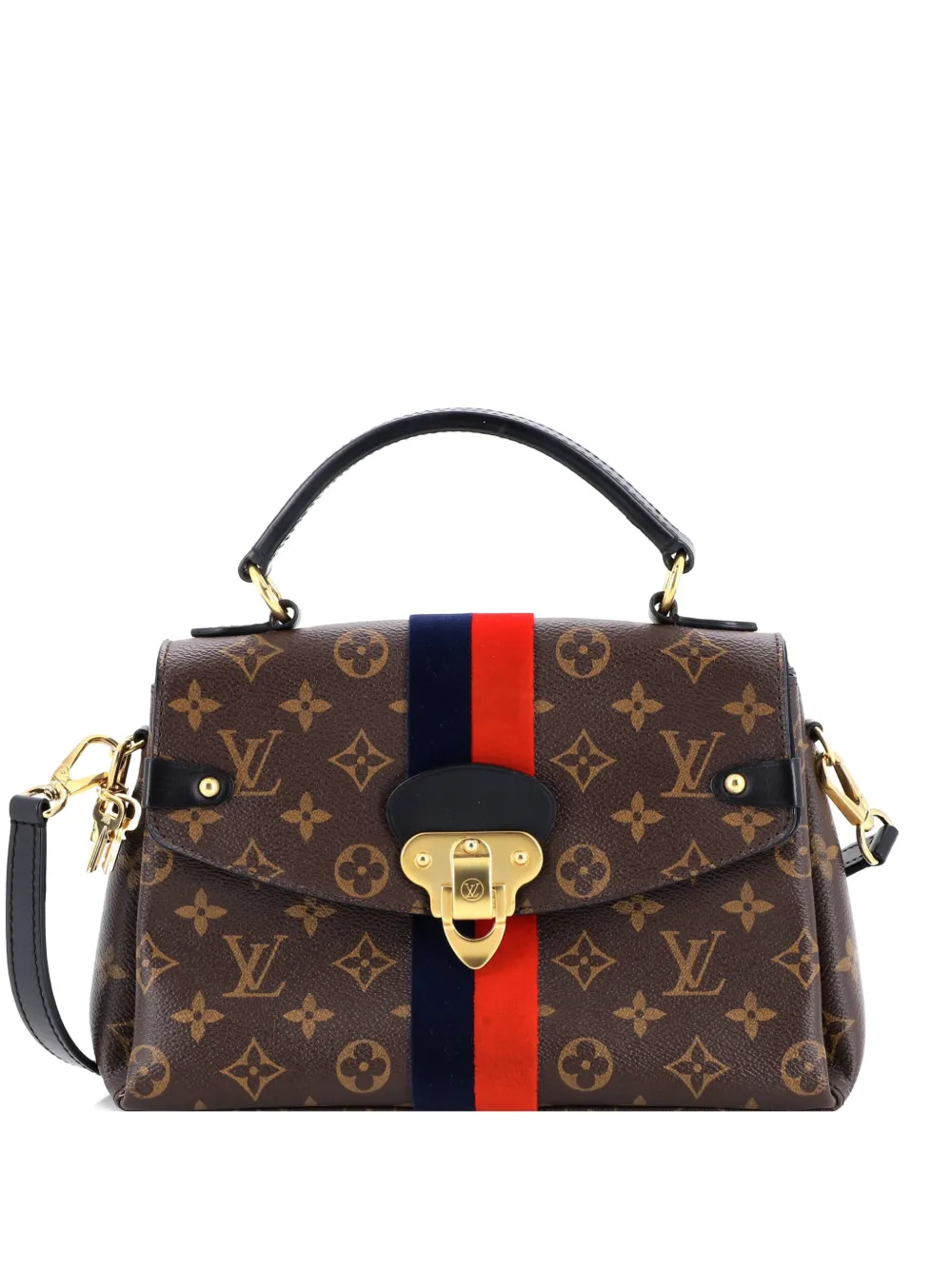 Louis Vuitton Pre-Owned Georges Handbag Monogram Canvas BB satchel - Marrone