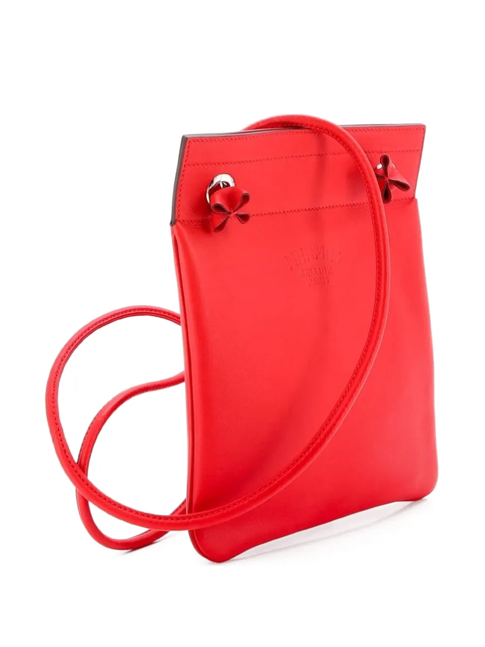 Aline Bag Milo Lambskin and Swift Mini crossbody bag