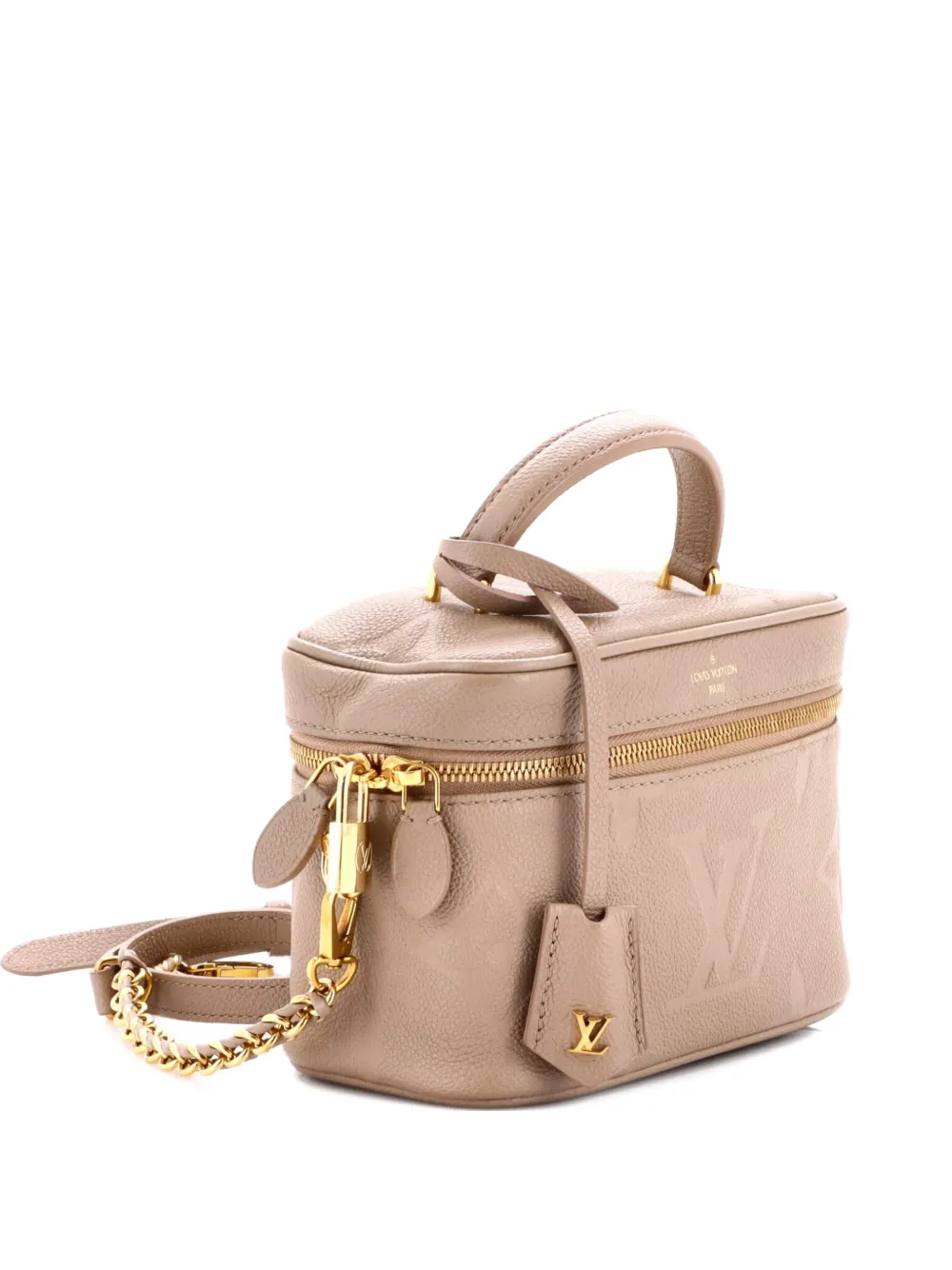 Louis Vuitton Pre-Owned Vanity Handbag Monogram Empreinte Giant PM shoulder bag - Toni neutri
