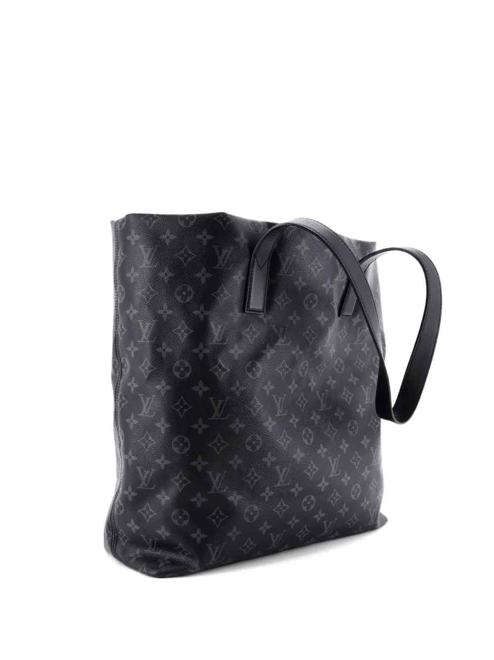 Louis Vuitton Pre-Owned Cabas Light Drawstring Bag Monogram Eclipse Canvas shoulder bag - Nero