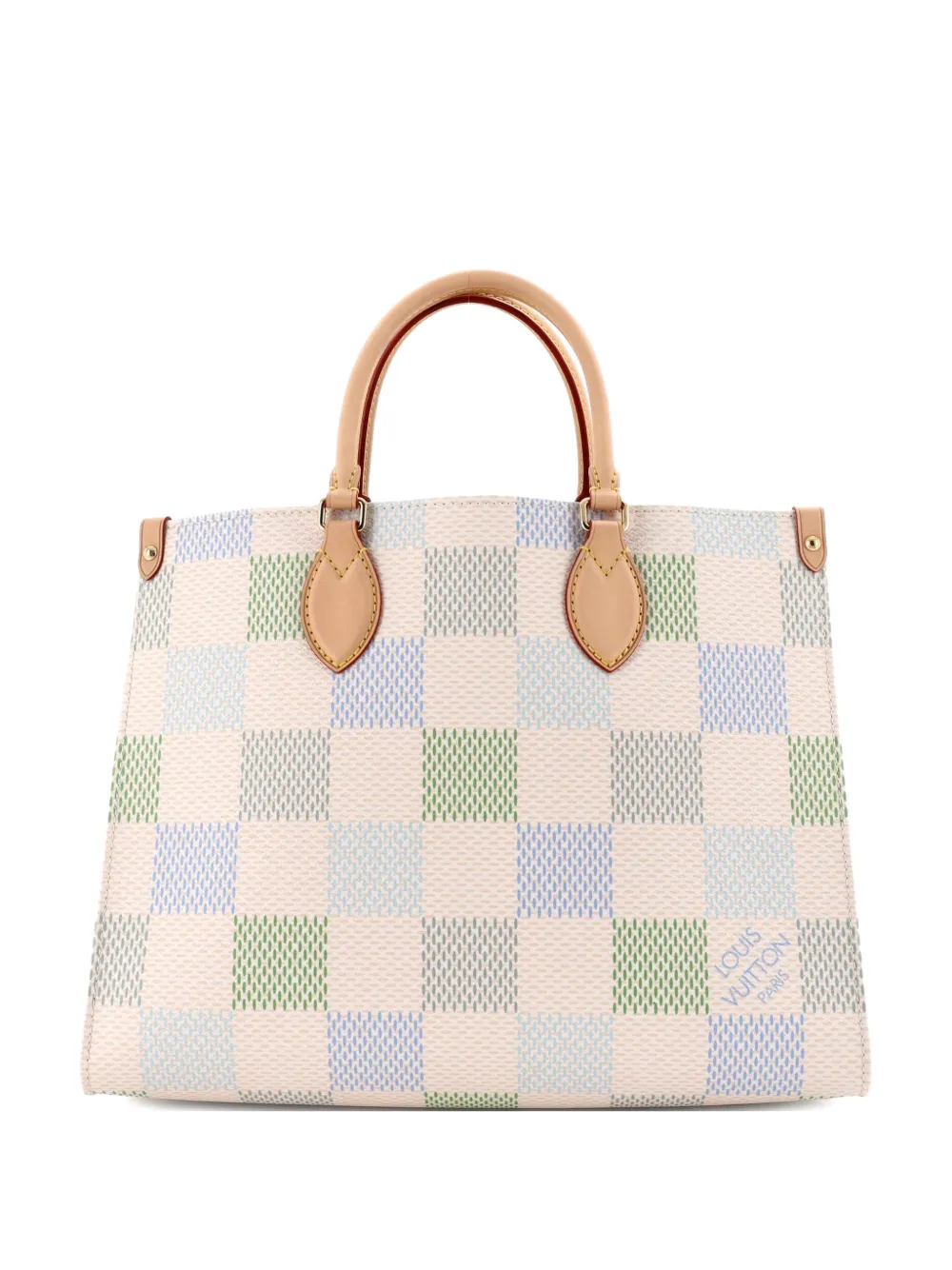 Louis Vuitton Pre-Owned OnTheGo Limited Edition Damierlicious Giant MM tote bag - Verde