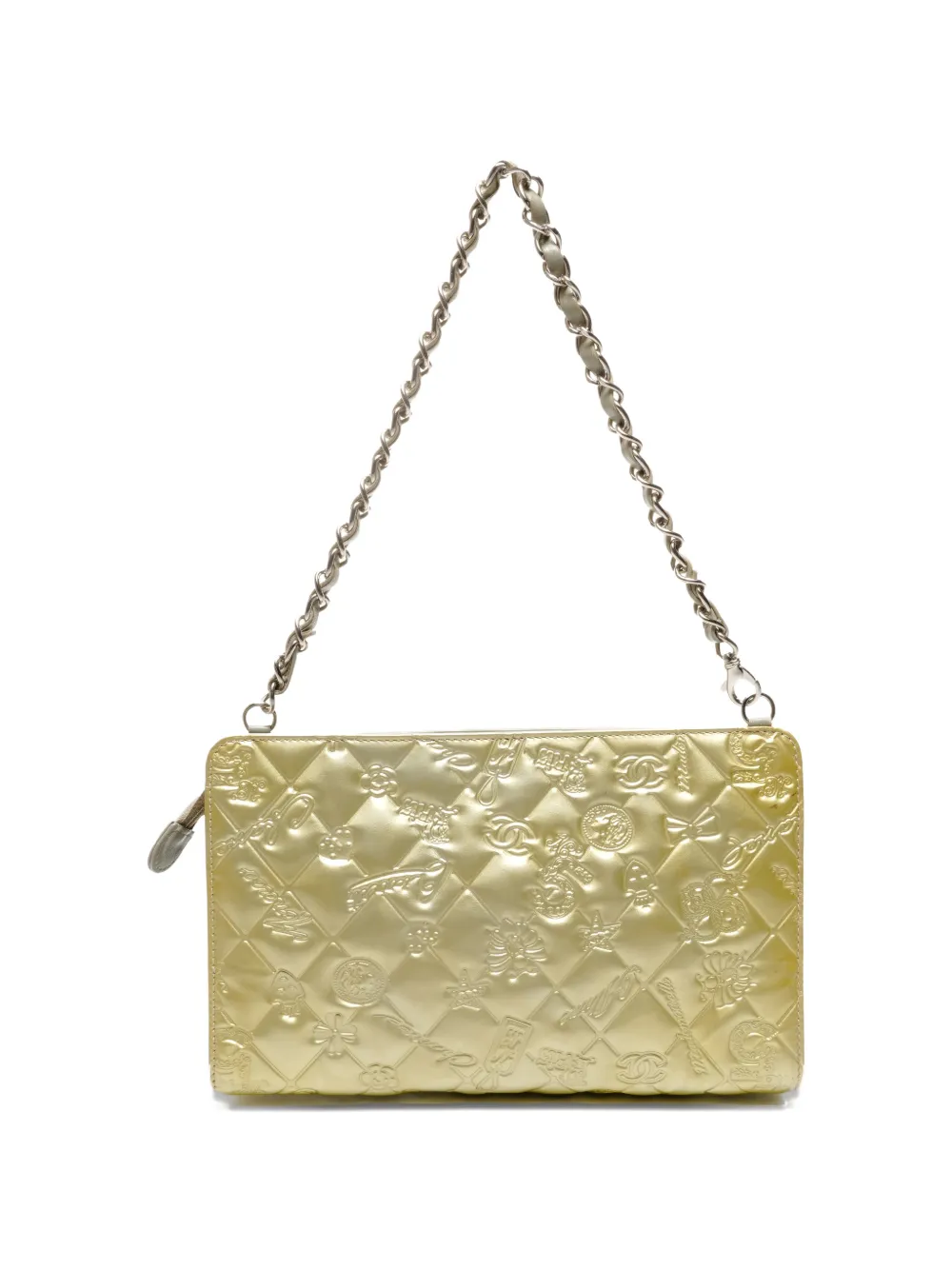CHANEL Pre-Owned 2009-2010 chain shoulder bag - Oro