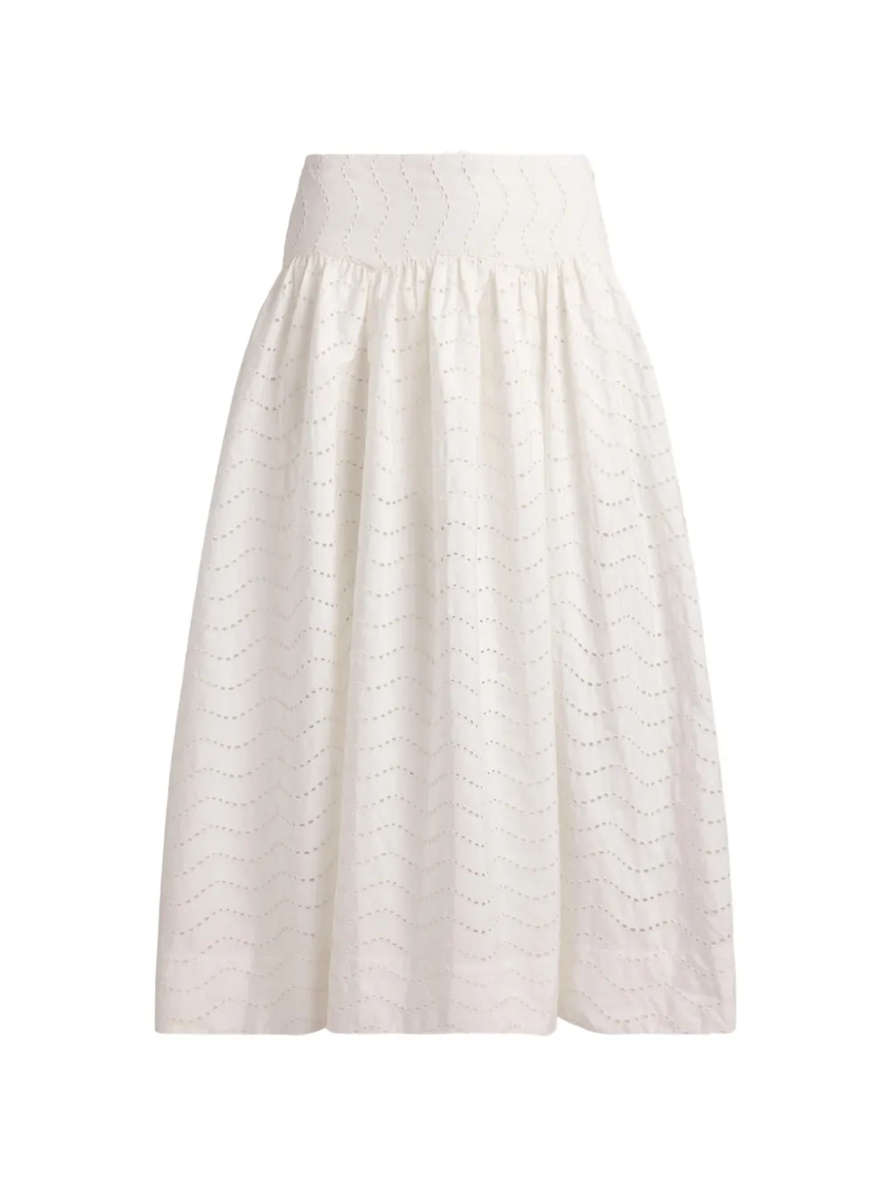 Polo Ralph Lauren Gonna con occhielli - Bianco