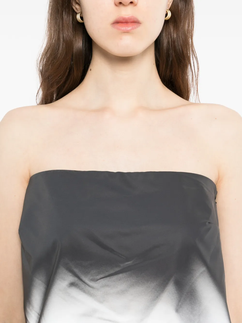 Alexander Wang Reflecterende top Grijs