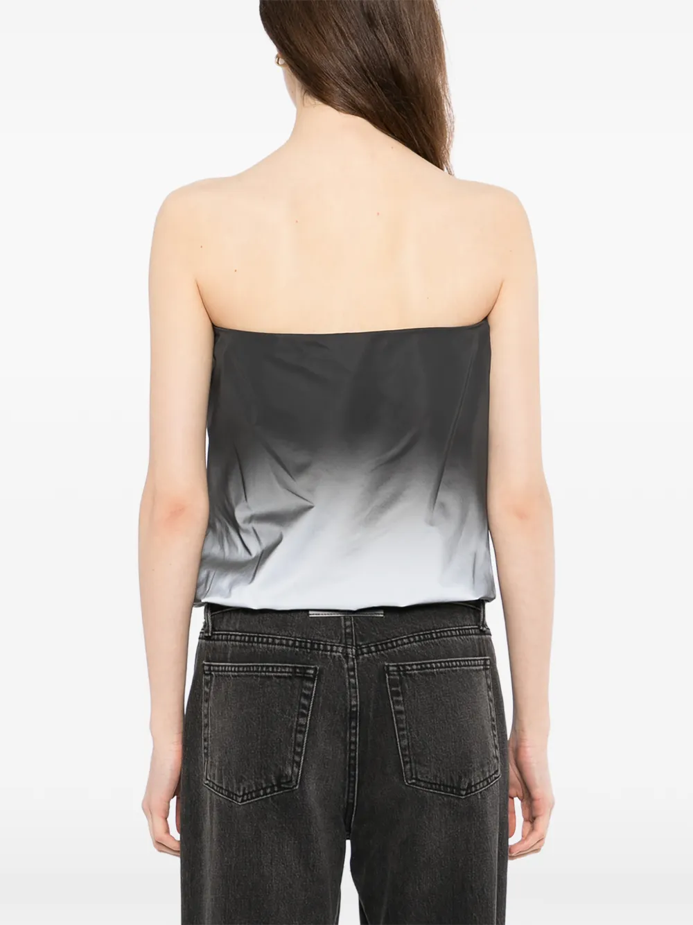 Alexander Wang Reflecterende top Grijs