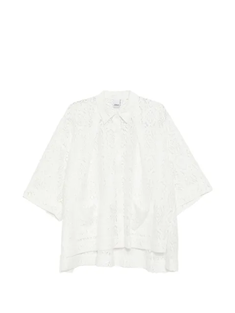 GDeL by gaze de lin square-lace shirt
