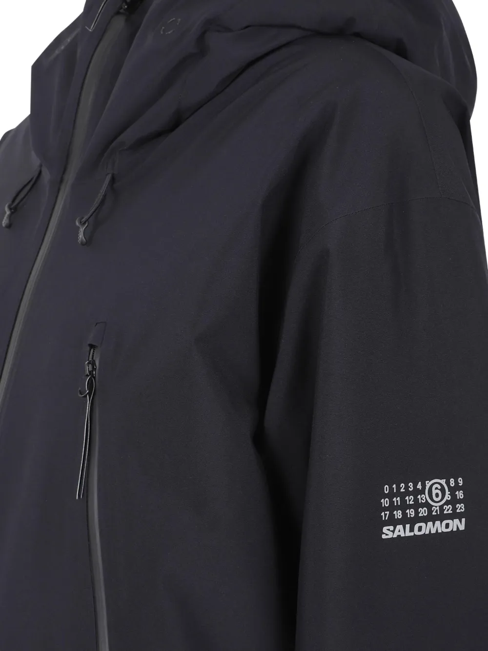 MM6 Maison Margiela Jas met capuchon Zwart