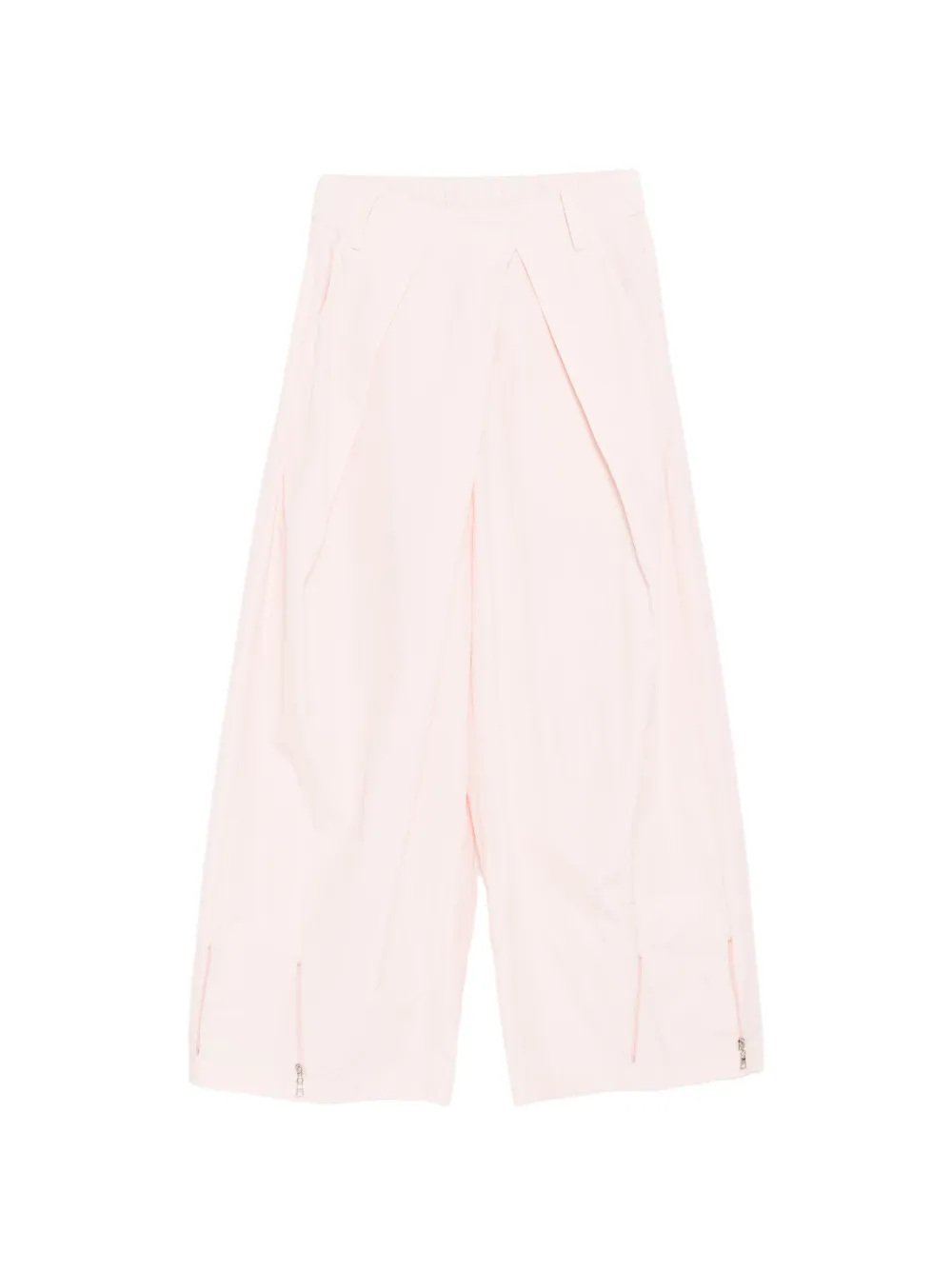 GDeL by gaze de lin pleated wide-leg trousers - Rosa