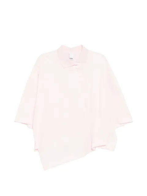 GDeL by gaze de lin asymmetric-hem polo shirt