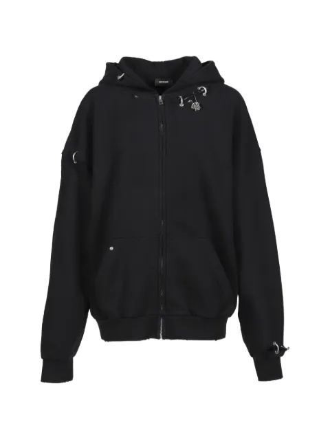 We11done zip-up hoodie