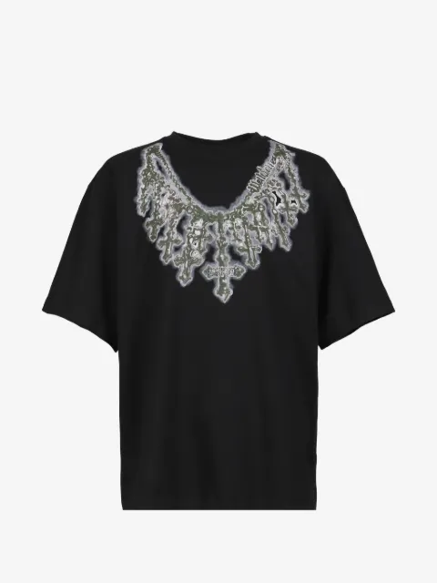 We11done necklace-graphic T-shirt