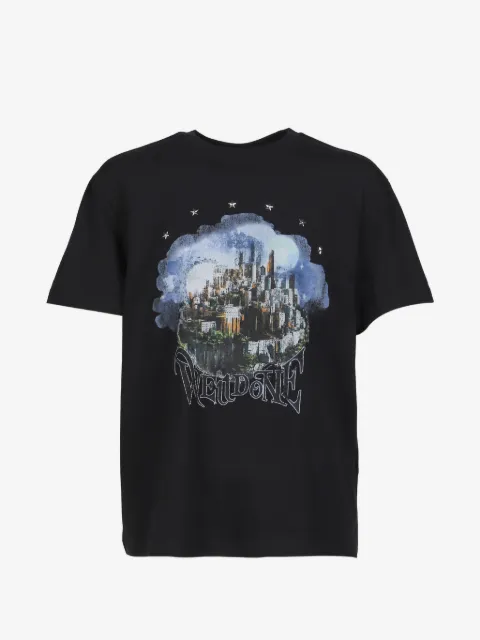 We11done graphic-print T-shirt