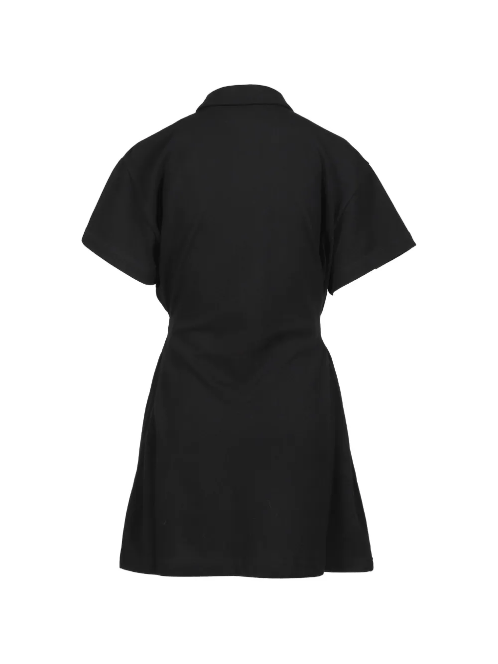  We11done Polo-collar Mini Dress - Black 