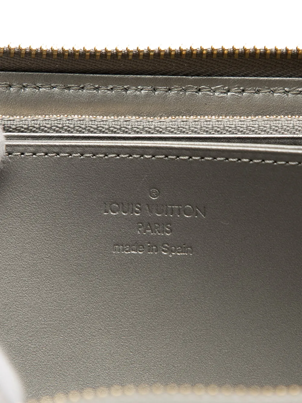 Louis Vuitton Pre-Owned 2017 モノグラム ヴェルニ ジッピー