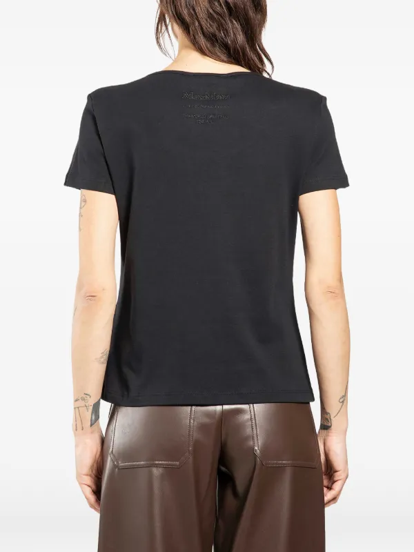 S Max Mara Diva Tシャツ | ブラック | FARFETCH JP