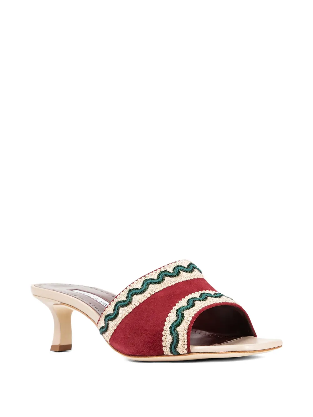 Manolo Blahnik Marebis sandals Rood