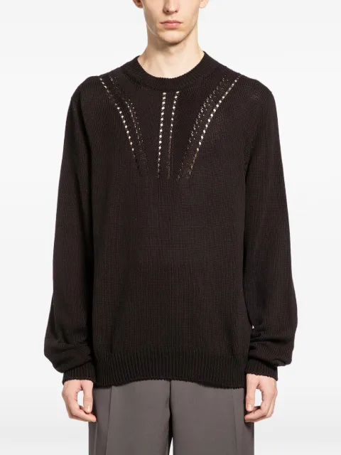 Jil Sander cut-out-detail sweater