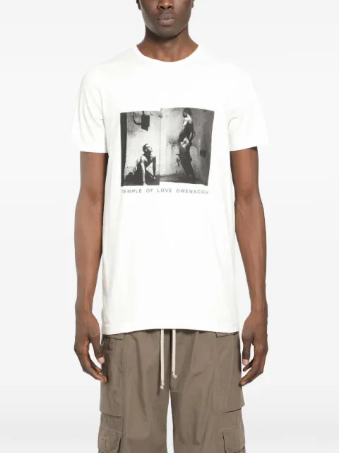 Rick Owens DRKSHDW camiseta con estampado gráfico