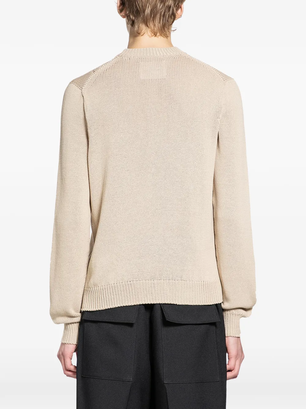  Jil Sander Cn Long-sleeve Sweater - Neutrals 