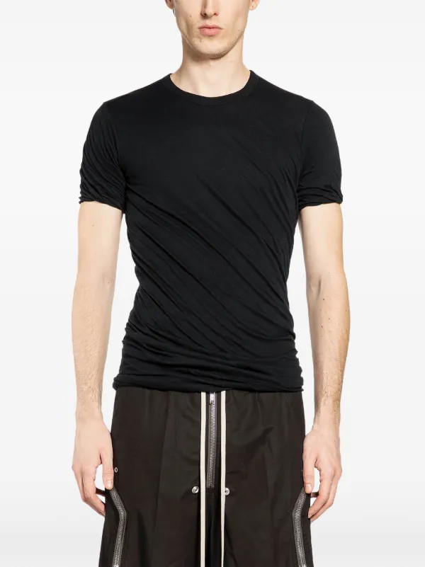 Rick Owens ダブル SS Tシャツ | ブラック | FARFETCH JP