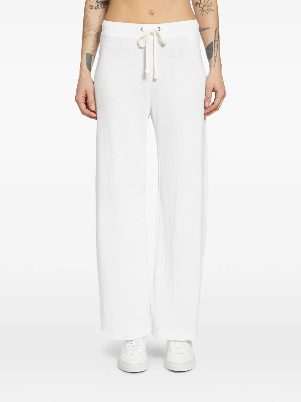 James Perse wide-leg trousers - Bianco