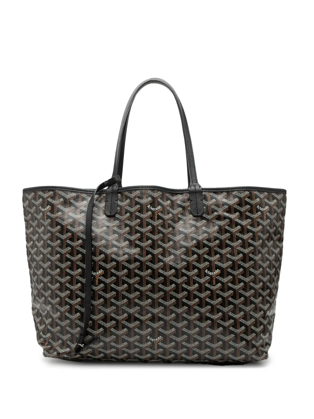 Goyard Pre-Owned 2018 Goyardine Saint Louis PM tote bag - Nero