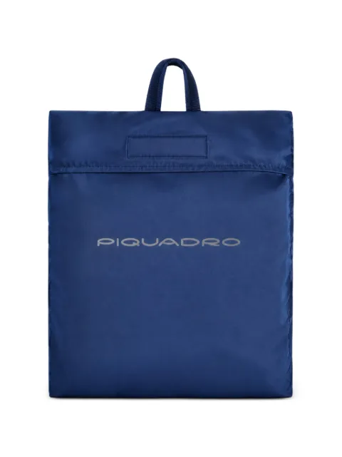 PIQUADRO logo-print top-handle holdall