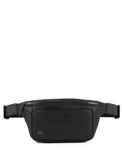 PIQUADRO logo-plaque zip-fastening belt bag