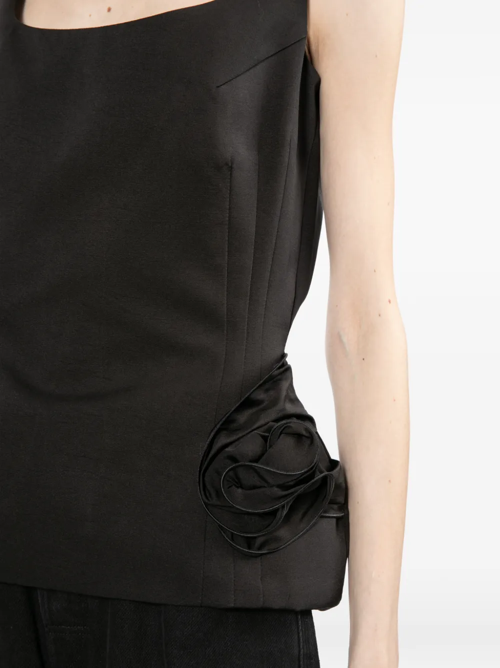 Sculptural Floral Top