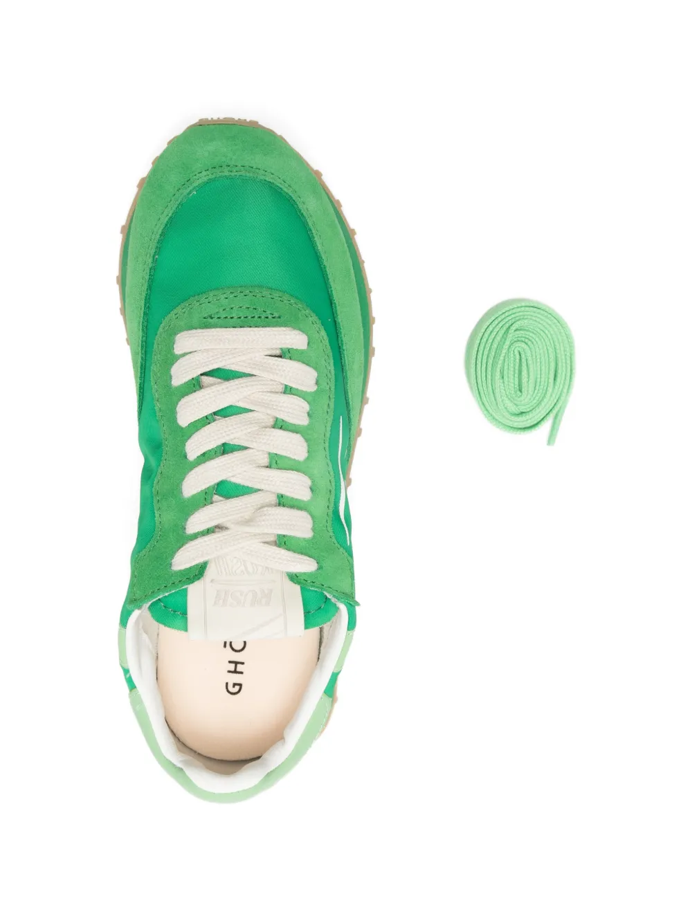 GHŌUD Rush low-top lace-up sneakers Groen